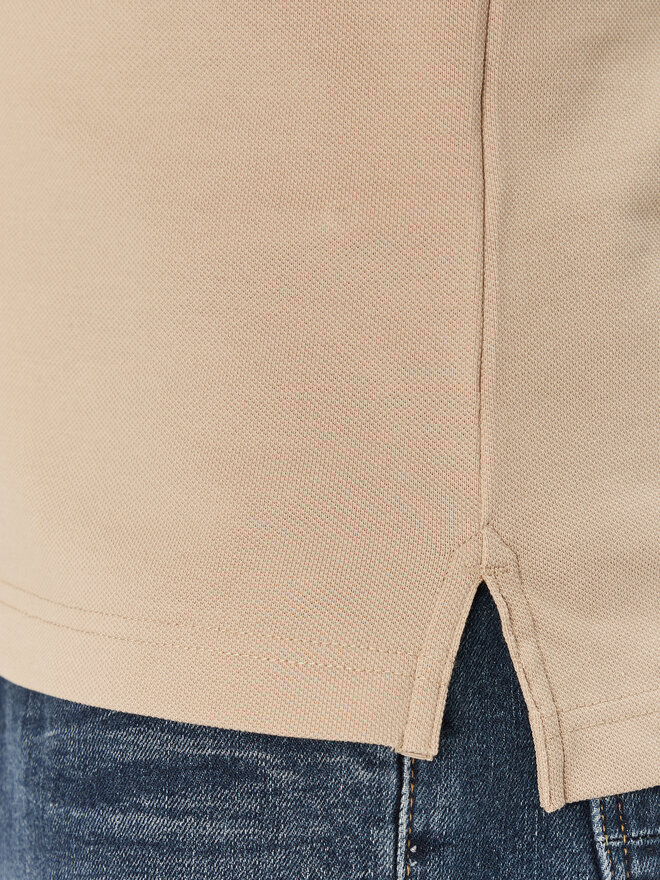 Tommy Hilfiger Tommy Hilfiger Polo marškinėliai Seasonal MW0MW39993 Smėlio Slim Fit