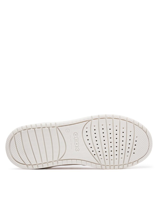 Geox Sneakersy Geox J Washiba Girl J36HXD 054FU C1000 S Biela
