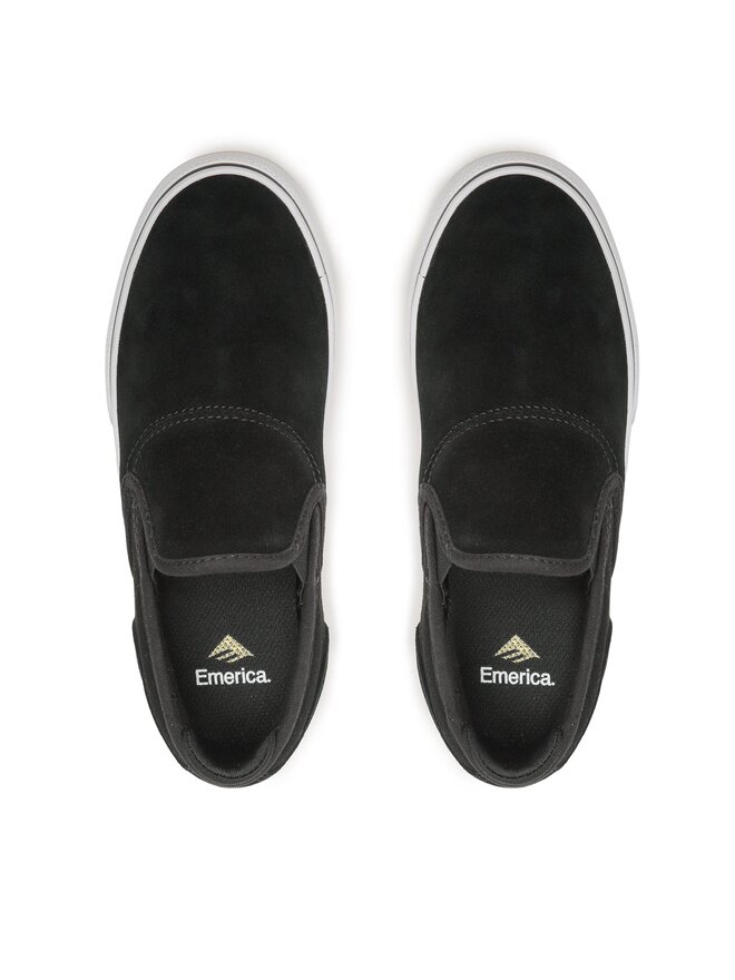 Emerica Кросівки Emerica Wino G6 Slip-On Youth 6301000024 Чорний