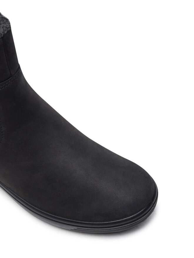 ECCO Polokozačky ECCO Soft 7 Tred W 45075302001 Černá
