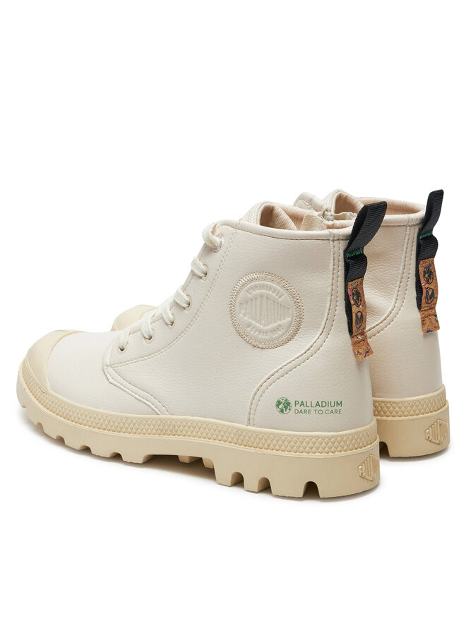 Palladium Schnürstiefeletten Palladium Pampa Hi Re Vegan Lth 74378-116-M Weiß