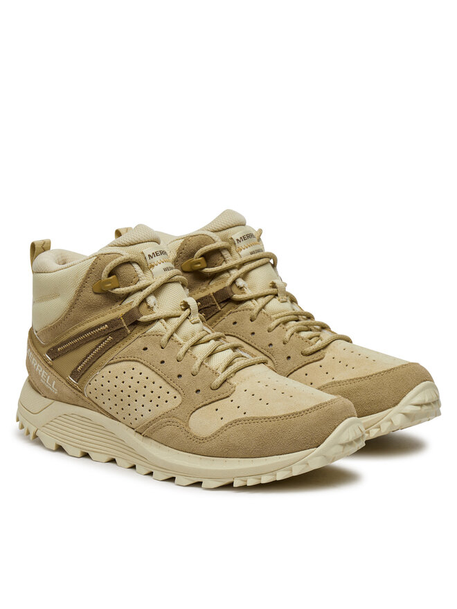 Merrell Bakancs Merrell Wildwood Mid Ltr Wp J038298 Bézs
