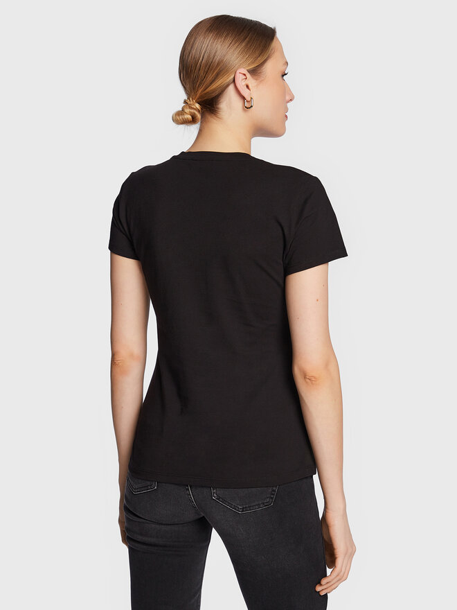 Liu Jo Liu Jo Футболка WA3467 JS923 Чорний Regular Fit