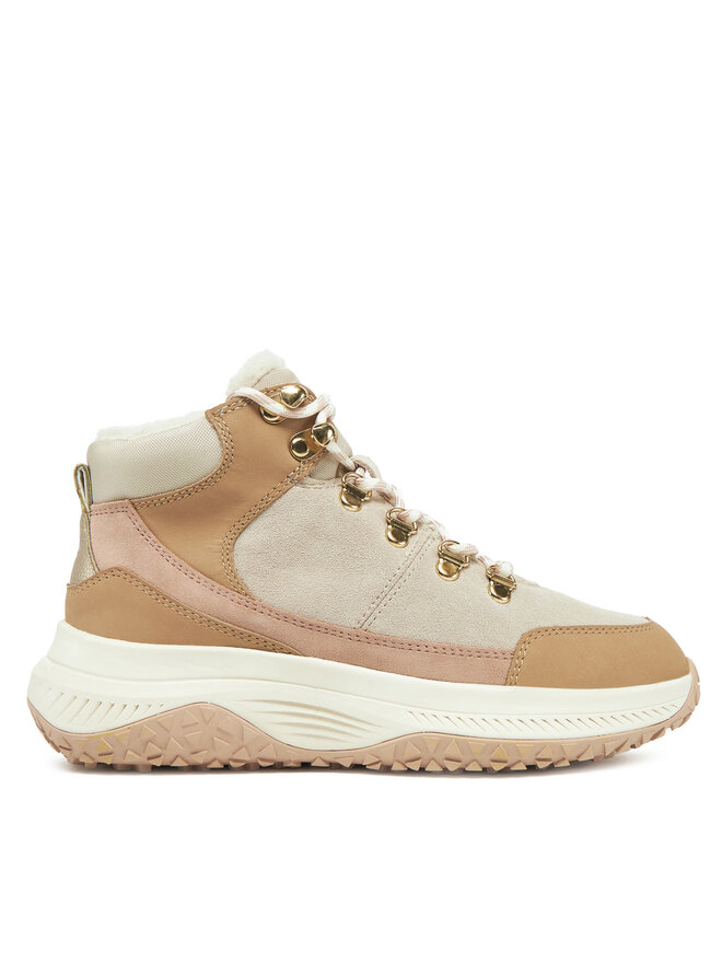 Geox Sneakersy Geox D Oliviera + Grip D36VNC 02232 C5322 Béžová