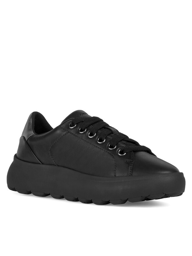 Geox Snīkeri Geox D Spherica Ec4.1 D35TCB 085NF C9B1G Melns
