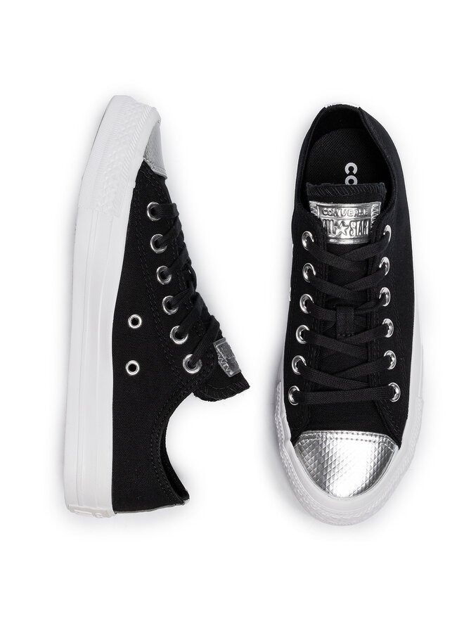 Converse Sneakers aus Stoff Converse Ctas Ox 565201C Schwarz
