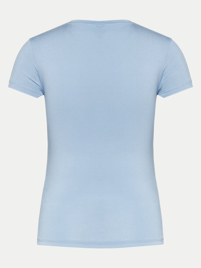 Gina Tricot Gina Tricot Póló 21287 Kék Slim Fit