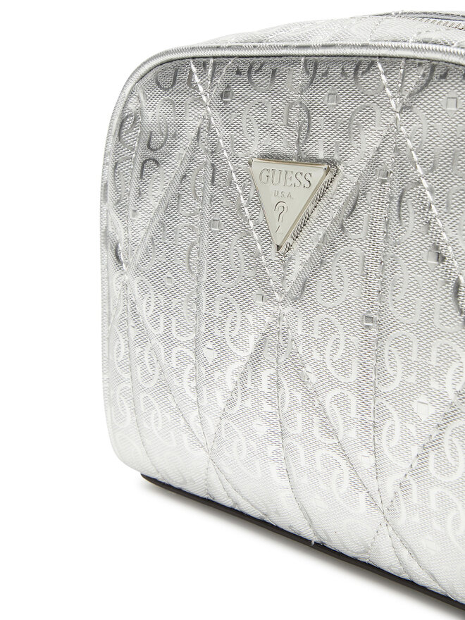 Guess Ročna torba Guess Aldina HWGY96 63140 Srebrna