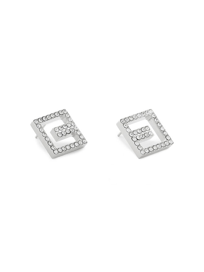Elisabetta Franchi Naušnice Elisabetta Franchi OR-25-B46E2-V200 Srebrna