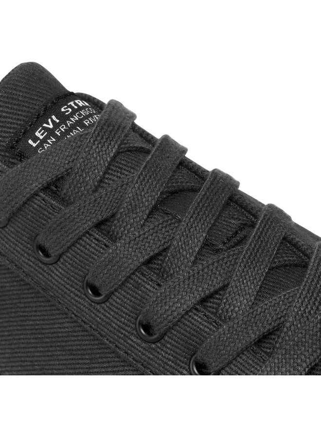 Black levi sneakers outlet