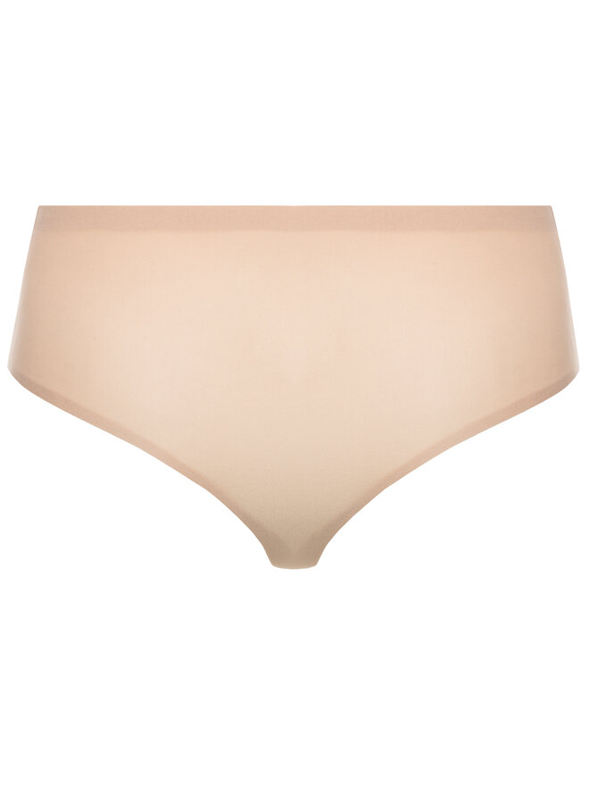Chantelle Chantelle Braziliškos kelnaitės aukštu juosmeniu Soft Stretch C10690 Smėlio