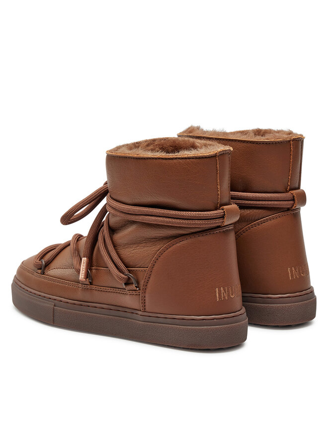 Inuikii Śniegowce Inuikii Full Leather 75202-087 Brązowy