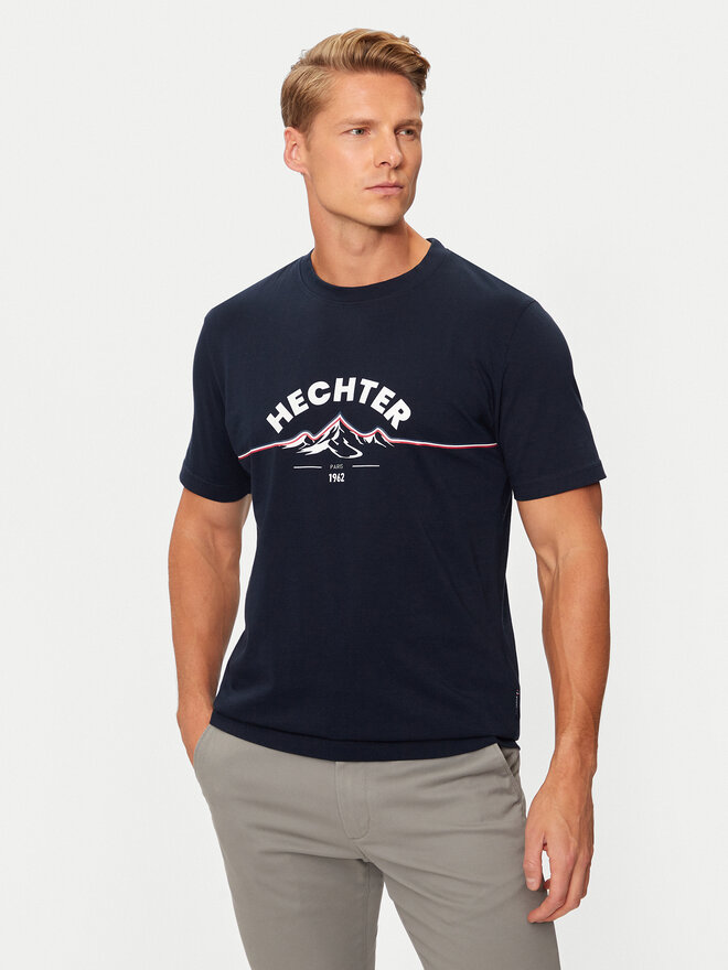 Hechter Paris Hechter Paris Póló 75014 142919 Sötétkék Regular Fit