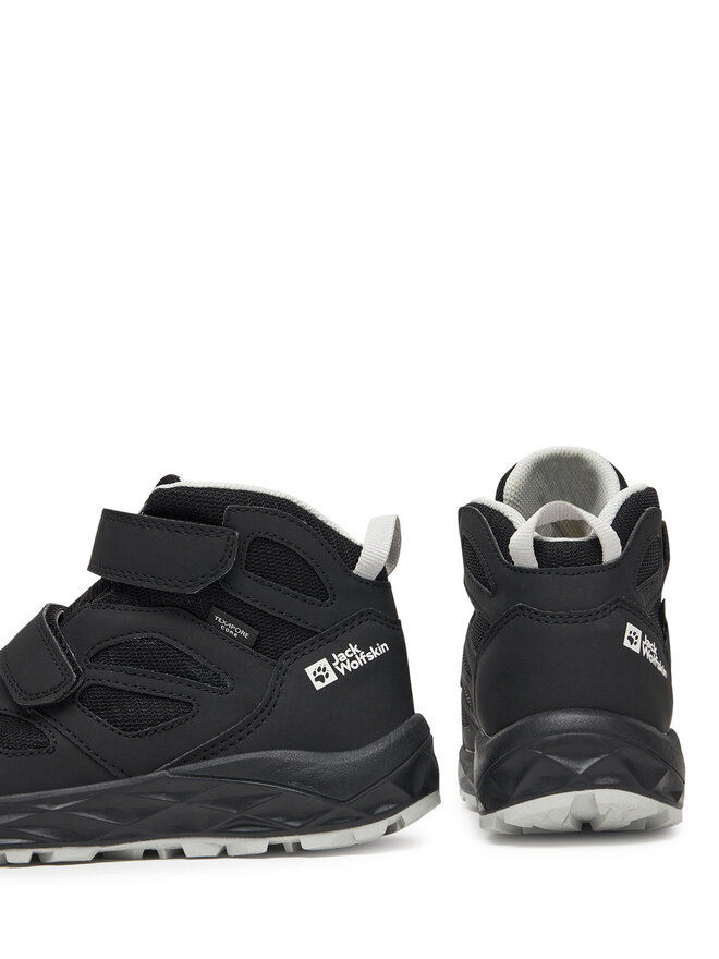 Jack Wolfskin Сникърси Jack Wolfskin Woodland 2 Texapore Mid Vc A64865 Черен