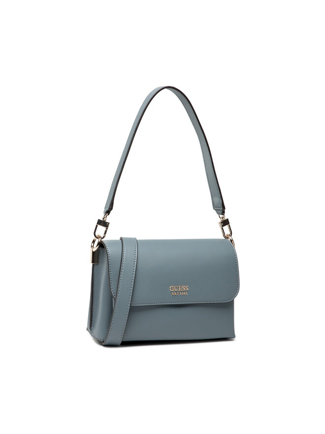 Handtasche Guess Eco Mia Flap Shoulder Bag HWEVG8 42219 Dunkelblau eschuhe