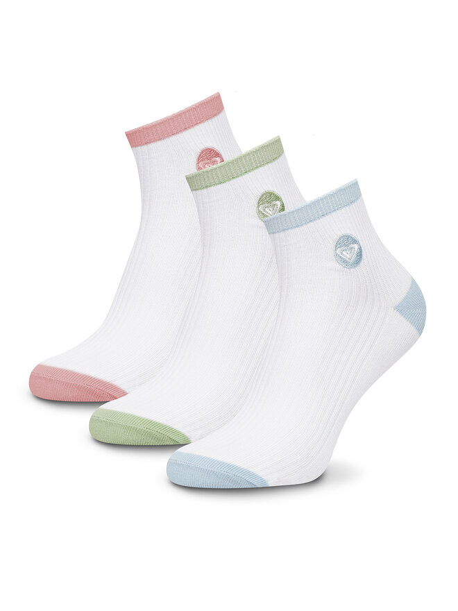 Roxy Довгі шкарпетки Roxy AS_ROXY_04Z_SS25 (3-PACK) Білий