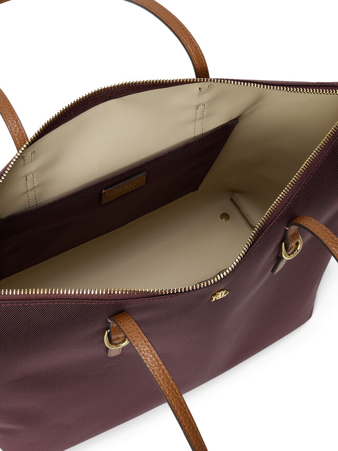 LAUREN RALPH LAUREN Handtasche LAUREN RALPH LAUREN 431950007018 Dunkelrot