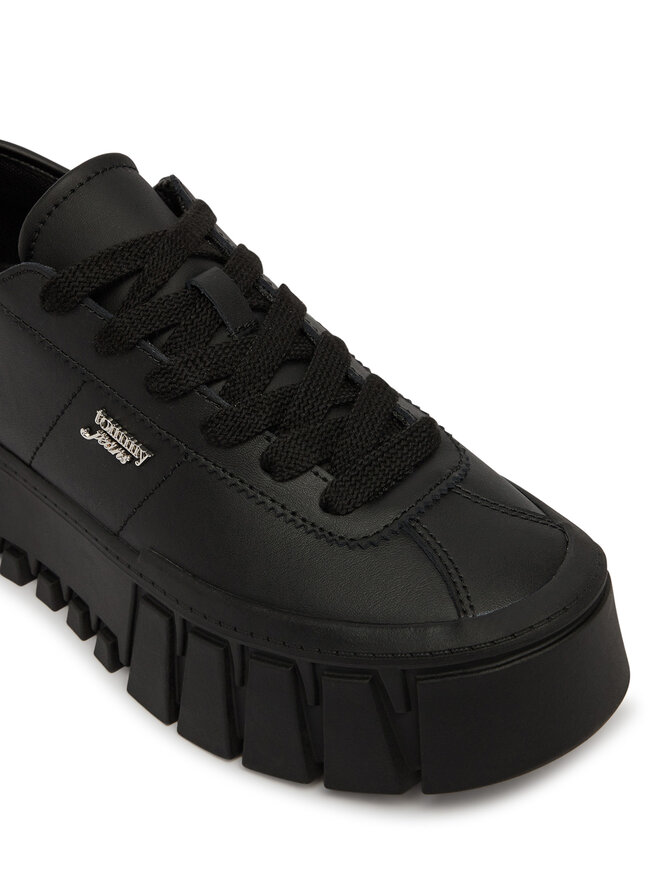 Tommy Jeans Sneakers Tommy Jeans Tjw Platform Sneaker Leather Lc EN0EN03165 Schwarz