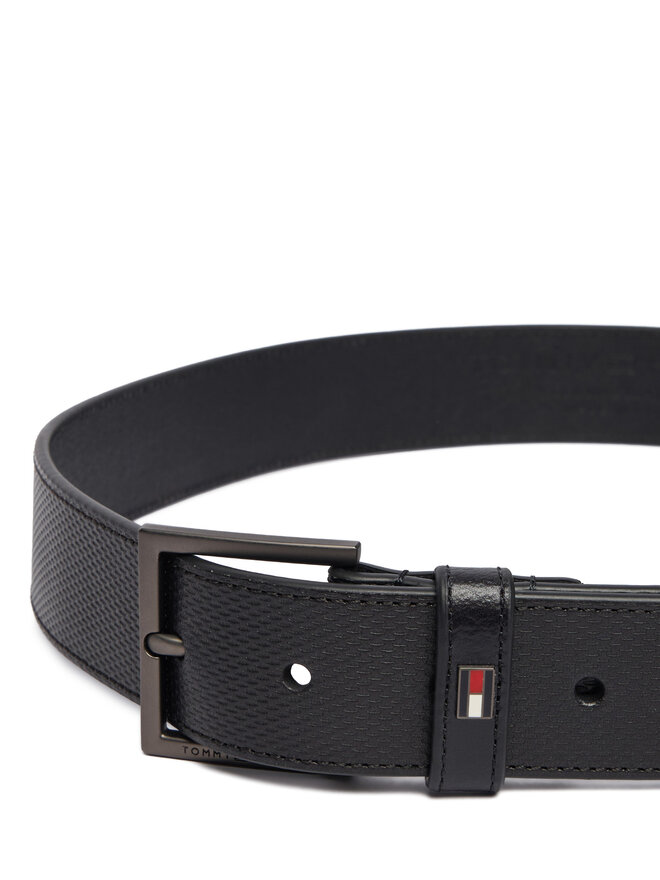 Tommy Hilfiger Gürtel Tommy Hilfiger Flag Monogram AM0AM15002 Schwarz