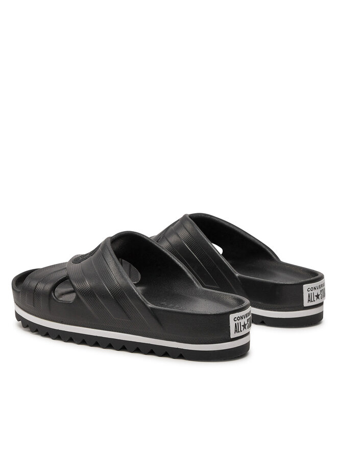 Black converse sandals discount