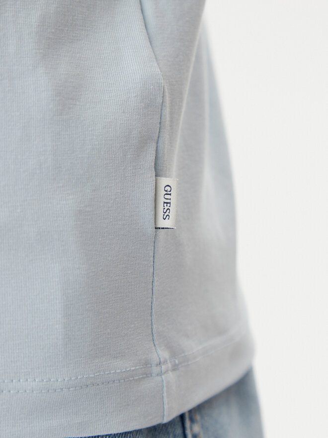 Guess Jeans Guess Jeans Футболка W5GI26 J1314 Cиній Regular Fit