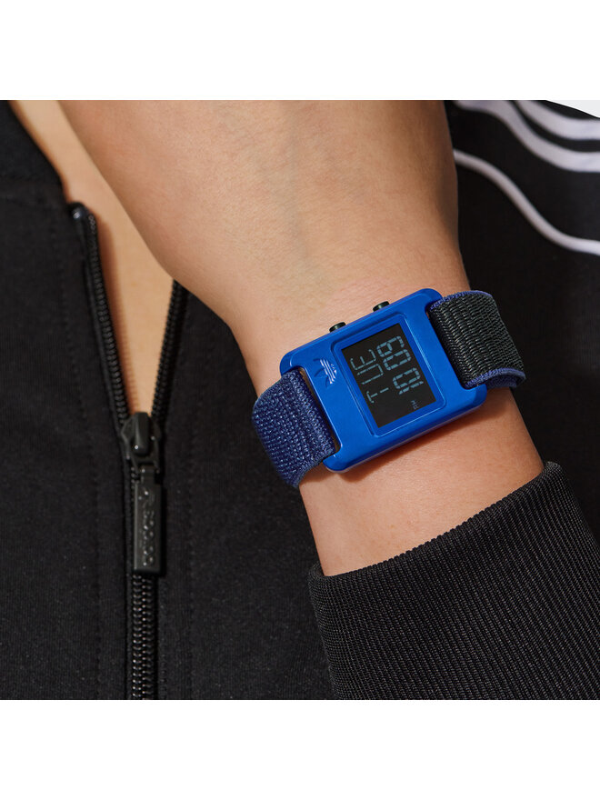 adidas Originals Karóra adidas Originals Retro Pop Digital Watch AOST23066 Kék