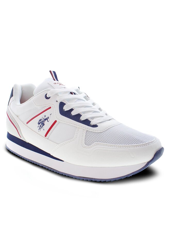 U.S. Polo Assn. Снікерcи U.S. Polo Assn. Nobil NOBIL004C Білий