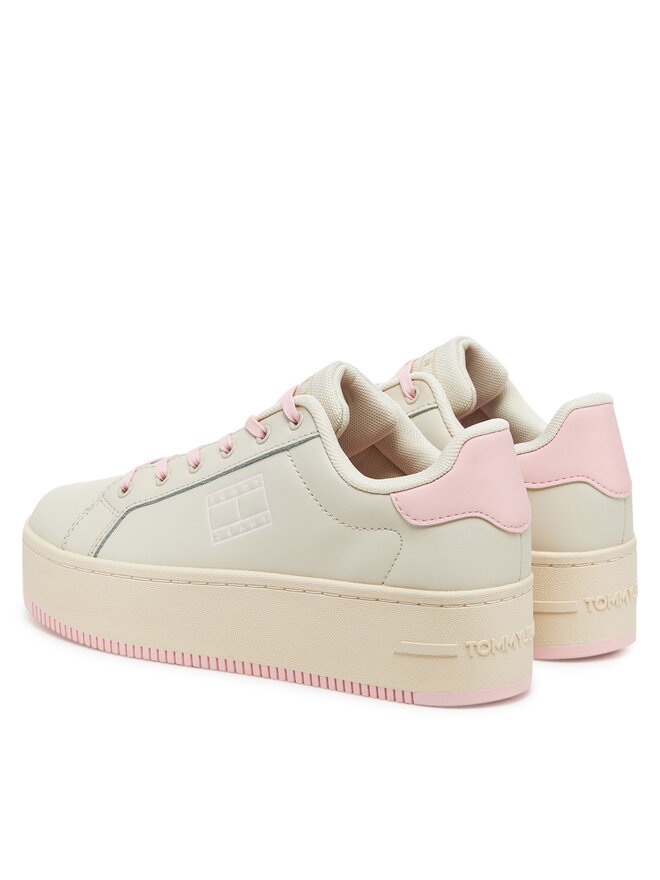 Tommy Jeans Sneakersy Tommy Jeans Tjw Flatform Ess EN0EN02518 Różowy