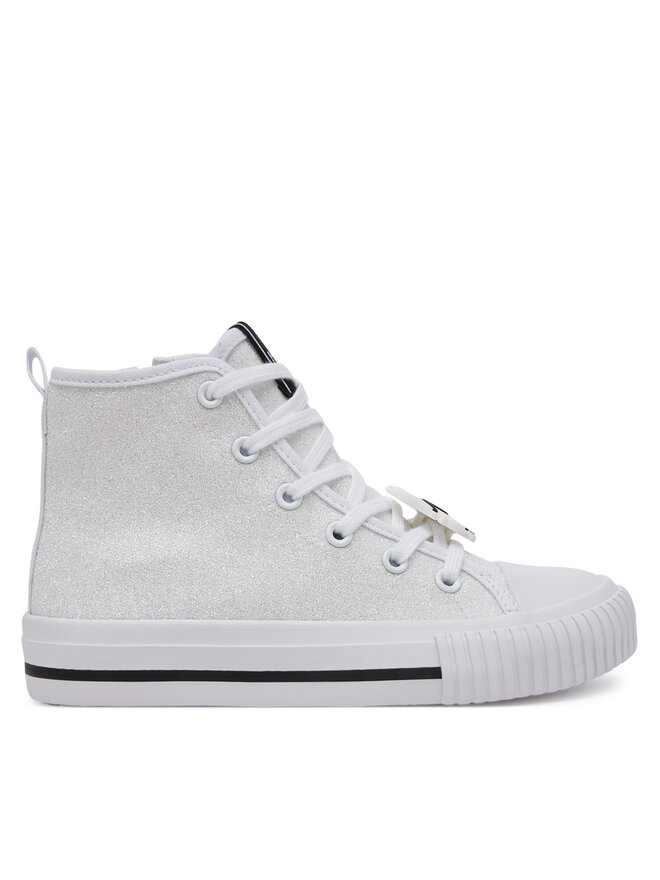 Karl Lagerfeld Kids Sneakers aus Stoff Karl Lagerfeld Kids Z30585 M Weiß
