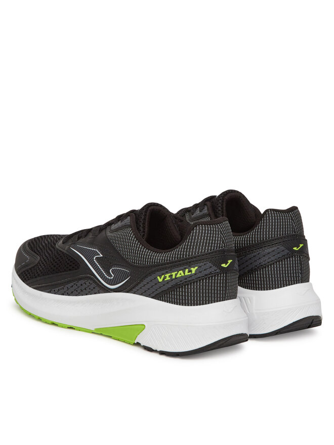 Joma Bežecké topánky Joma Vitaly 2501 Lime RVITAS2501 Čierna
