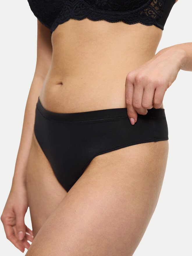Triumph Triumph Stringtanga Sense Of Modal 10224759 Schwarz