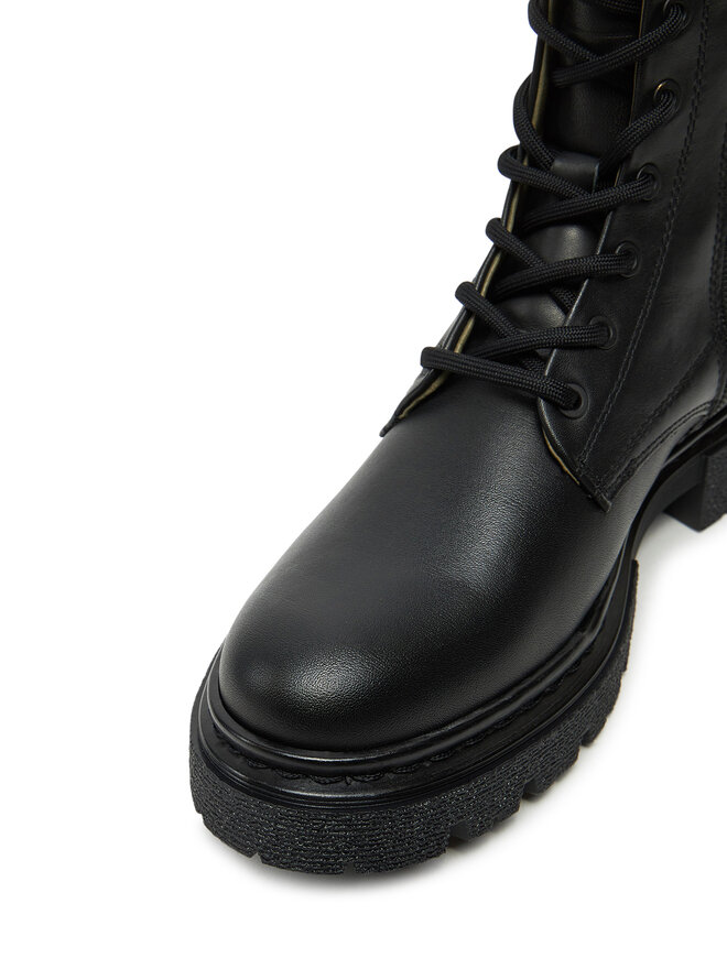 G-Star Raw Schnürstiefeletten G-Star Raw Kafey Biker High W D26643 Schwarz