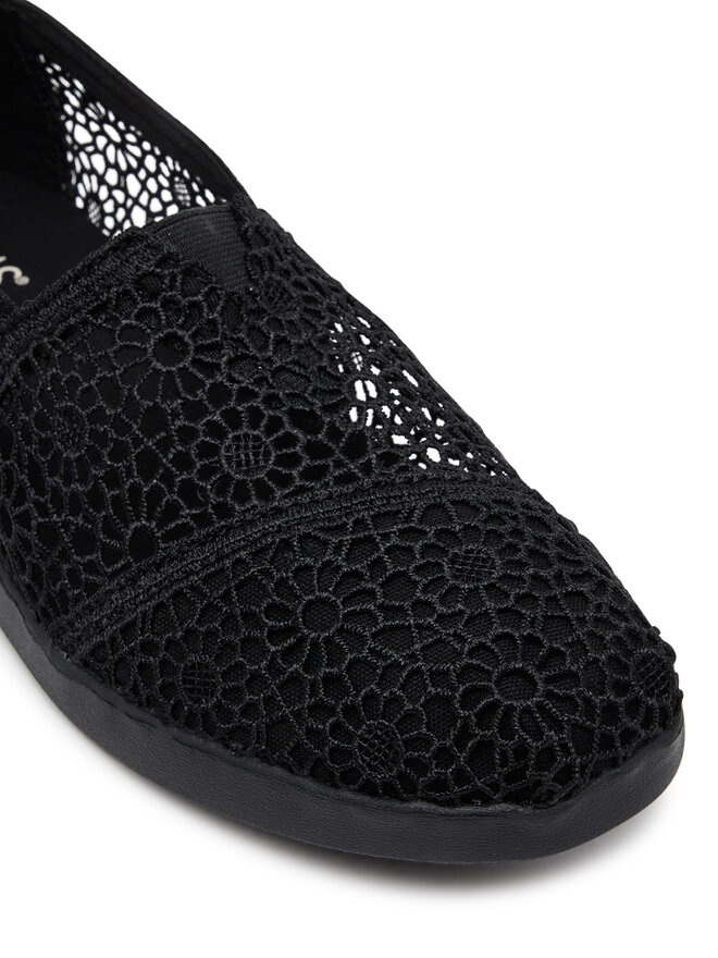 Toms Baleriny Toms Alpargata Plus 10021549 Czarny
