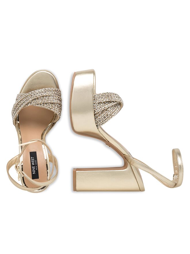 Nine West Sandalen Nine West WFA2736-1 Goldfarben