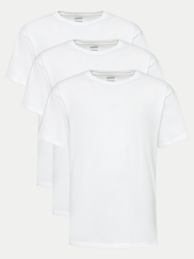 Vans Vans 3er-Set T-Shirts VN000KHD Weiß Regular Fit