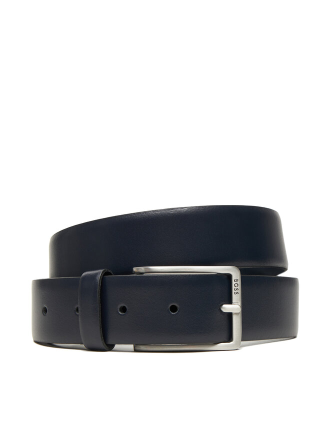 BOSS Herrengürtel BOSS Erman 50491834 Dunkelblau