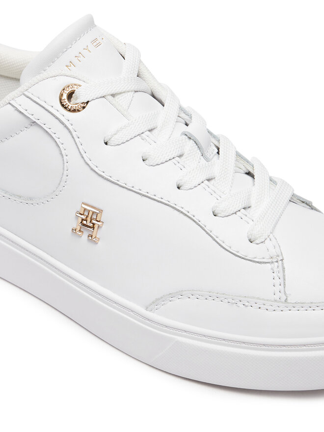Tommy Hilfiger Sneakers Tommy Hilfiger Essential Chic Court Sneaker FW0FW08322 Alb