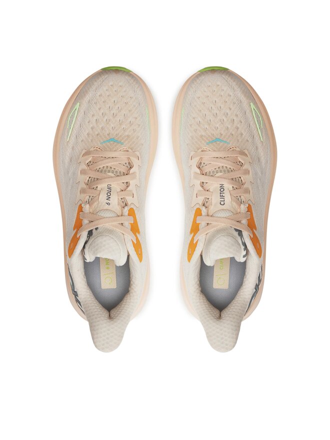 Hoka Buty do biegania Hoka Clifton 9 1127896 Beżowy