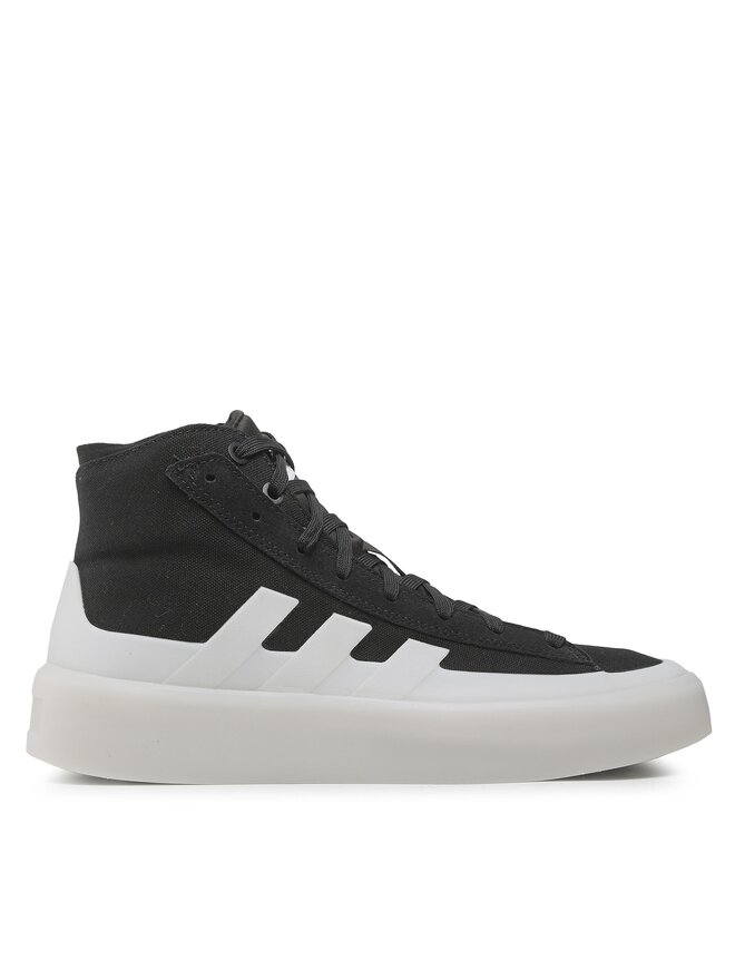 Adidas black high top sneakers online