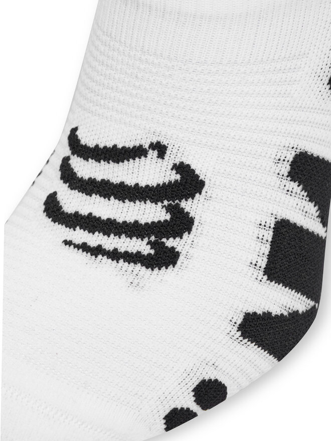 Compressport Șosete Scurte Unisex Compressport No Show XU00045 Alb
