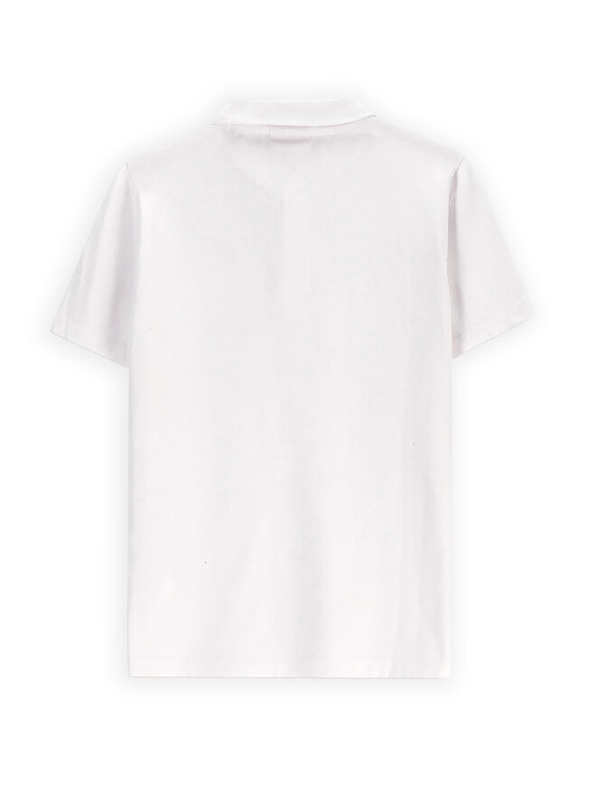 Coccodrillo Coccodrillo Polo WC5143601VBB Blanco Regular Fit