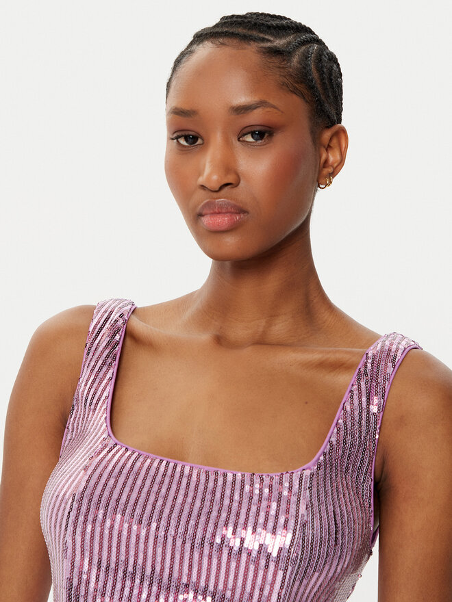 Fracomina Fracomina Top FQ24WT2001W66701 Violett Slim Fit