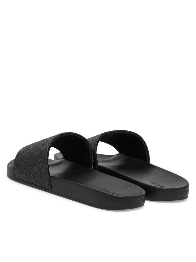 Calvin Klein Chanclas Calvin Klein Pool Slide Mono HM0HM01968 Negro