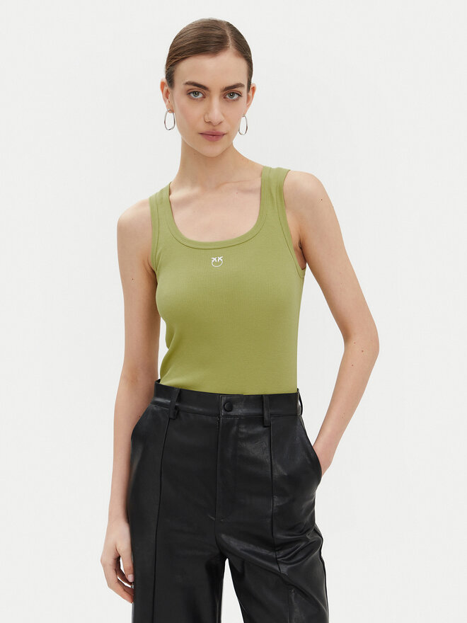 PINKO PINKO Τοπ Calcolatore 100807 Πράσινο Regular Fit