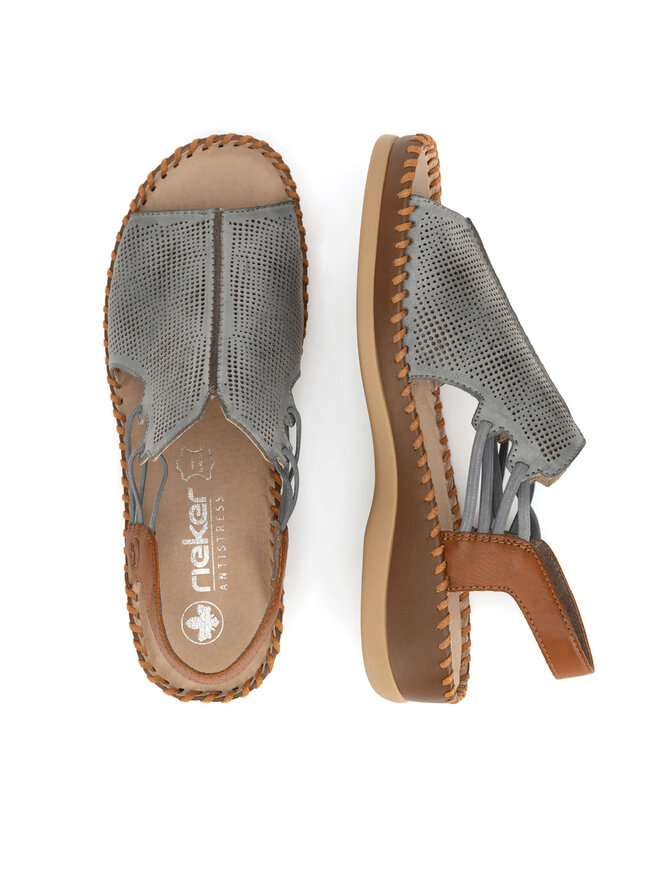 Rieker Sandalen Rieker 61359-14 Grau
