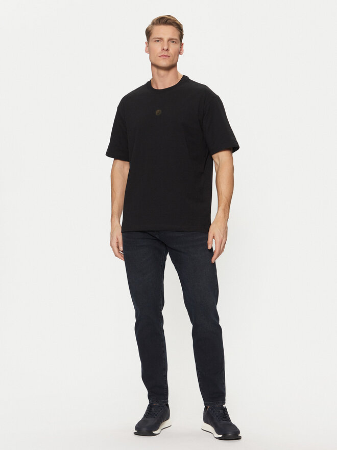 BOSS BOSS Camiseta 50535409 Negro Regular Fit