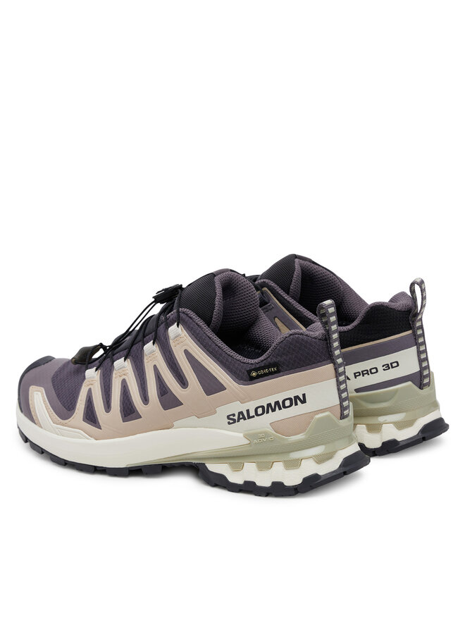 Salomon Buty do biegania Salomon Xa Pro 3D V9 Gore-Tex L47744700 Fioletowy