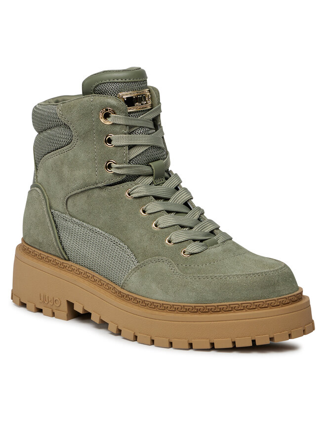 Liu Jo Schnürstiefeletten Liu Jo Rumi 07 SA4003 PX027 Grün