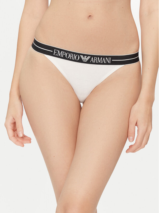 Emporio Armani Underwear Emporio Armani Underwear 2 db tanga EW000405 AF10881 M0069 Fehér