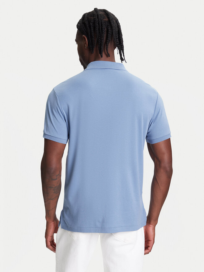 Polo Ralph Lauren Polo Ralph Lauren Поло 710704319169 Голубий Custom Slim Fit